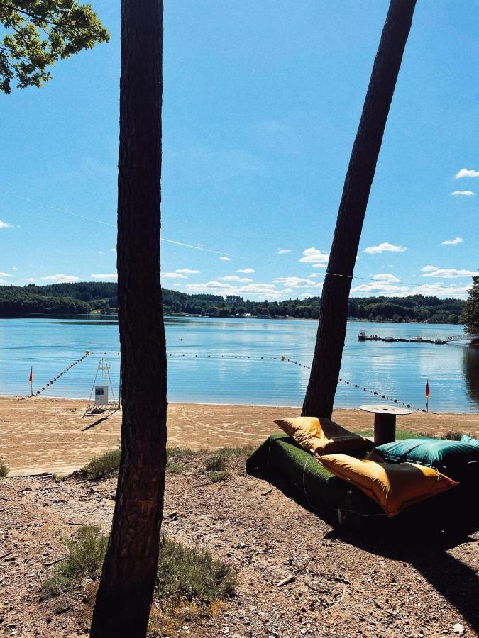 Lodge Avec Spa Privatif - Foret Et Lac Liginiac Exterior foto